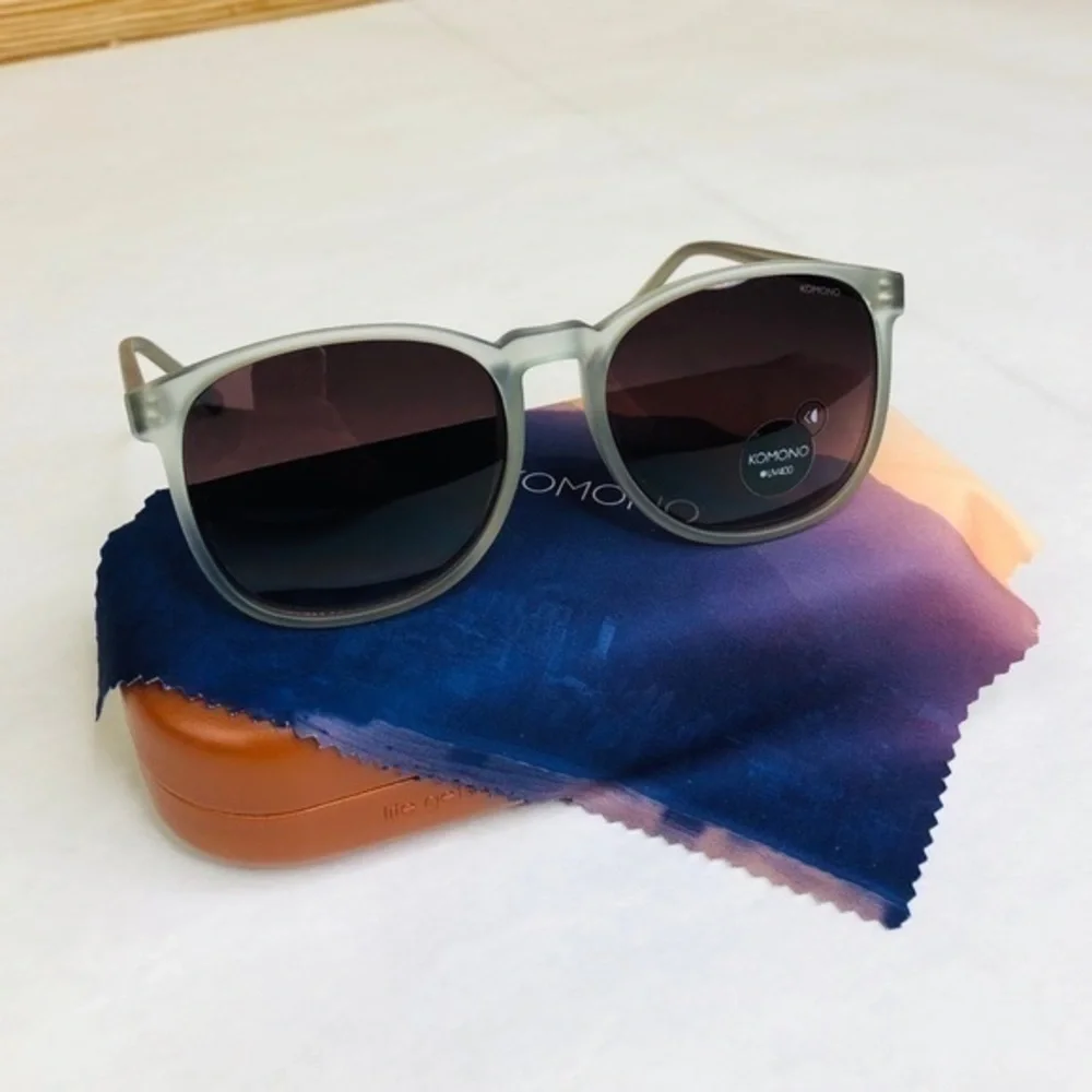 KOMONO Urkel Heaven Blue Sunglasses NEW UV400